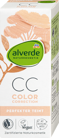Тониран СC крем за равномерен тен alverde NATURKOSMETIK