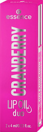Lippenöl Duo Set Cranberry essence