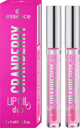 Lippenöl Duo Set Cranberry essence
