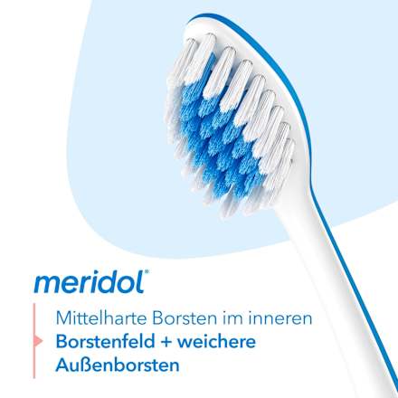 Zahnbürste Zahnfleischschutz mittel sortiert meridol