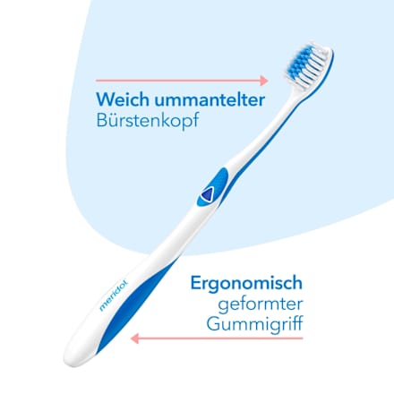 Zahnbürste Zahnfleischschutz mittel sortiert meridol