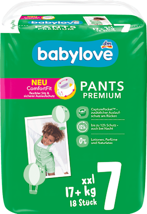 Premium pelene gaćice xxl vel. 7 (18+ kg) babylove