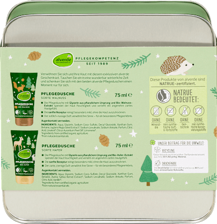 Geschenkset "Waldglück" Pflegeduschen 2tlg alverde NATURKOSMETIK