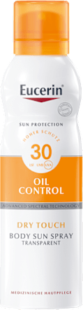 Eucerin Sun Protection Oil Control Dry Touch Body Sun Spray Transparent LSF 30 Eucerin