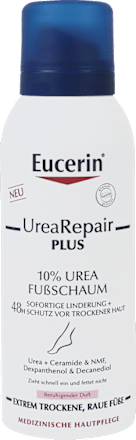 Eucerin UreaRepair PLUS 10% Urea Fußschaum mit beruhigendem Duft Eucerin