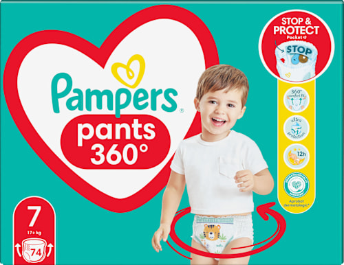 Scutece chiloțel Mega Box, numărul 7, 15 Kg+ Pampers