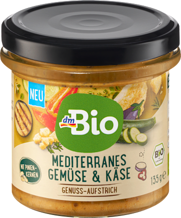 bio pomazánka zelenina & sýr dmBio