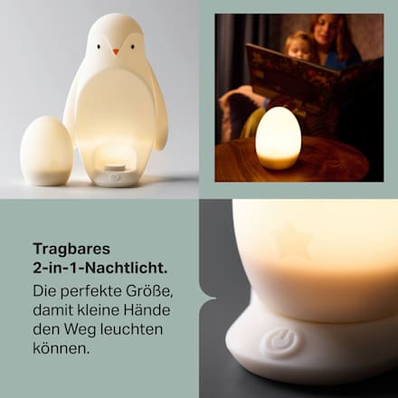 Nachtlicht Pinguin, tragbar, 2-in-1  Tommee Tippee