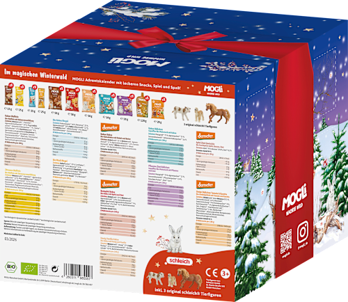 Adventkalender für Kinder Wachse Wild MOGLi