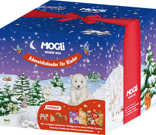 Adventkalender für Kinder Wachse Wild MOGLi