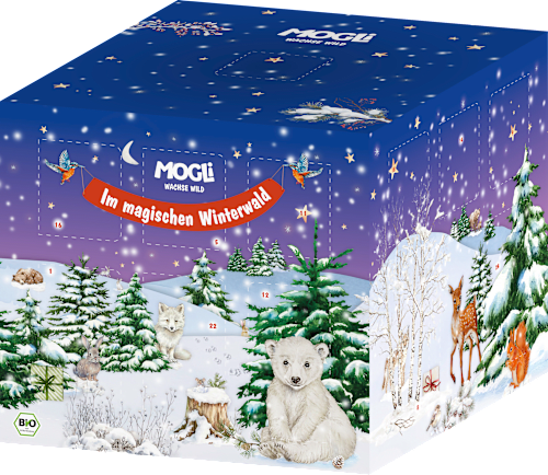 Adventkalender für Kinder Wachse Wild MOGLi