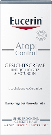 Eucerin Atopi Control Gesichtscreme sehr trockene, gereizte Haut Eucerin