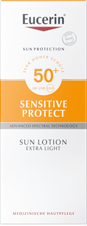 Eucerin Sun Protection Sensitive Protect Body Sun Lotion Extra Light LSF 50+  Eucerin