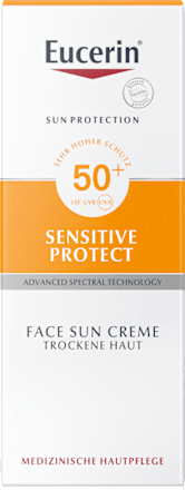 Eucerin Sun Protection Sensitive Protect Face Sun Creme LSF 50+ Eucerin