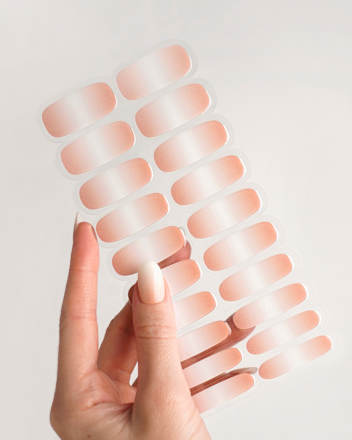 UV Nagelfolien Nude Glitter Babyboomer Doonails