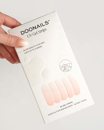 UV Nagelfolien Nude Glitter Babyboomer Doonails