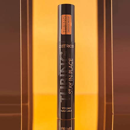 Tusz do rzęs Tubing Stay In Place Volume Mascara 010 Panda-Proof Black CATRICE