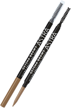 Matita sopracciglia Geisha Brows Micro Precision - n. 01 ASTRA MAKE-UP