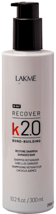 RECOVER k2.0 BOND-BUILDING šampon za oštećenu kosu LAKME