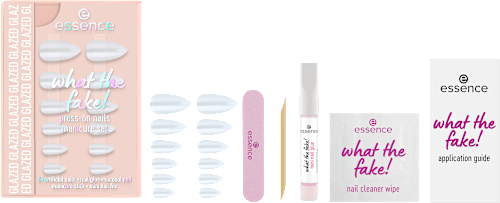 What The Fake! set umjetnih noktiju - 01 Glazed essence