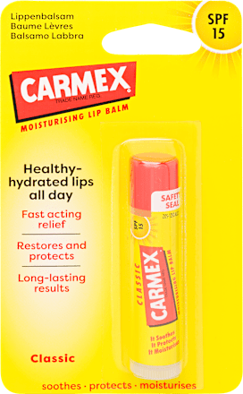 Ajakápoló stift SPF 15 Classic Carmex