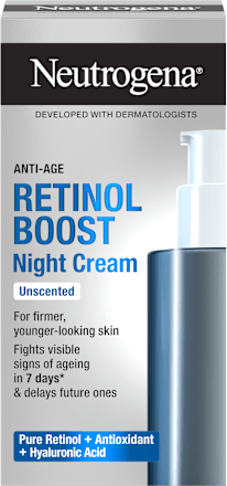 Nočný pleťový krém proti vráskam Retinol Boost Neutrogena