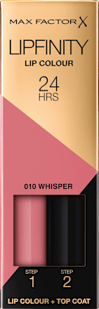 Lippenstift Lipfinity 010 Whisper MAX FACTOR