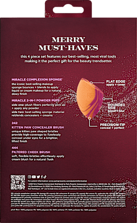 Poklon-paket Merry Must-Haves REAL TECHNIQUES