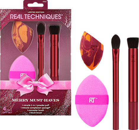 Poklon-paket Merry Must-Haves REAL TECHNIQUES