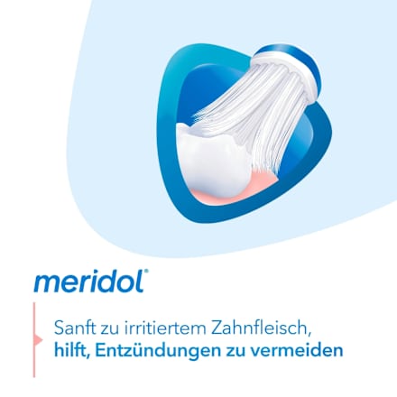 Zahnbürste Zahnfleischschutz sanft meridol