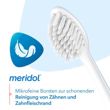 Zahnbürste Zahnfleischschutz sanft meridol