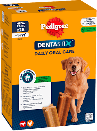 pochoutka pro psy DENTASTIX Maxi Pedigree