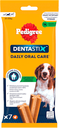 Dentastix srednji štapići - poslastica za pse do 25 kg Pedigree