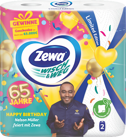 Küchenrolle Wisch&Weg (2x72 Blatt) Zewa