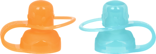 pítko na kapsičky modrá + oranžová ChooMee