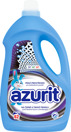 prací gel na černé a tmavé prádlo azurit