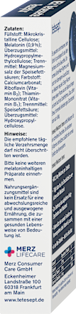 Melatonin Intens Mini Tabletten  tetesept