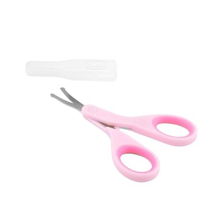 Forfecuță roz pentru copii Chicco