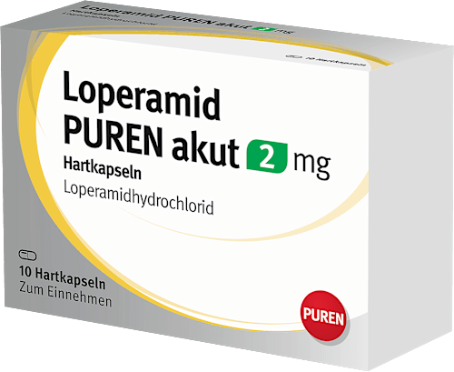 Loperamid PUREN akut 2 mg Hartkapseln PUREN