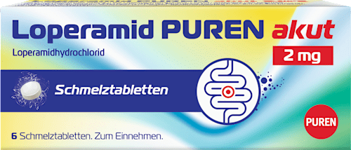 Loperamid PUREN akut 2 mg Schmelztabletten PUREN