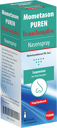 Mometason PUREN Heuschnupfen 50µg/Sprühstoß Nasenspray, 60 Sprühstöße PUREN