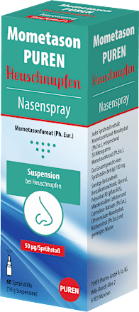 Mometason PUREN Heuschnupfen 50µg/Sprühstoß Nasenspray, 60 Sprühstöße PUREN