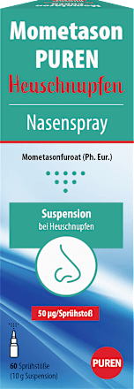 Mometason PUREN Heuschnupfen 50µg/Sprühstoß Nasenspray, 60 Sprühstöße PUREN