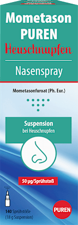 Mometason PUREN Heuschnupfen 50µg/Sprühstoß Nasenspray, 140 Sprühstöße PUREN