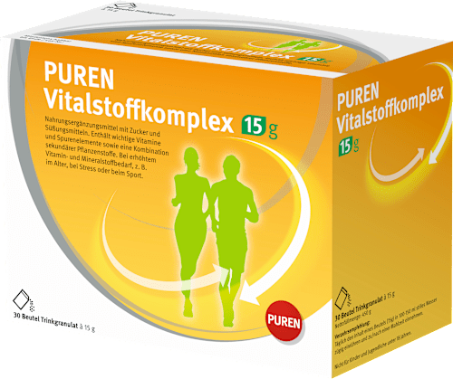 PUREN Vitalstoffkomplex Trinkgranulat Beutel à 15g 30 St PUREN