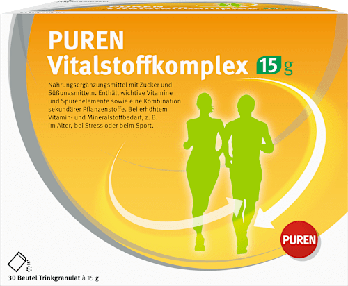 PUREN Vitalstoffkomplex Trinkgranulat Beutel à 15g 30 St PUREN