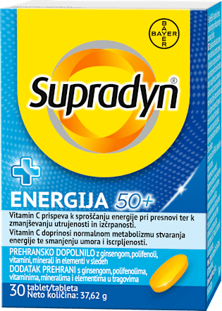 Energija 50+ - tablete Supradyn