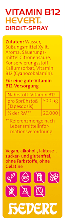 Vitamin B12 Hevert Direkt-Spray HEVERT