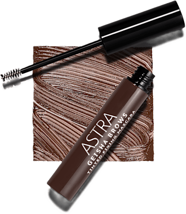 Mascara sopracciglia Geisha Brows Tinted Fixing Mascara - n. 02 ASTRA MAKE-UP