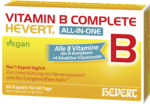 Vitamin B Complete Hevert All-in-One Kapseln 60 St HEVERT